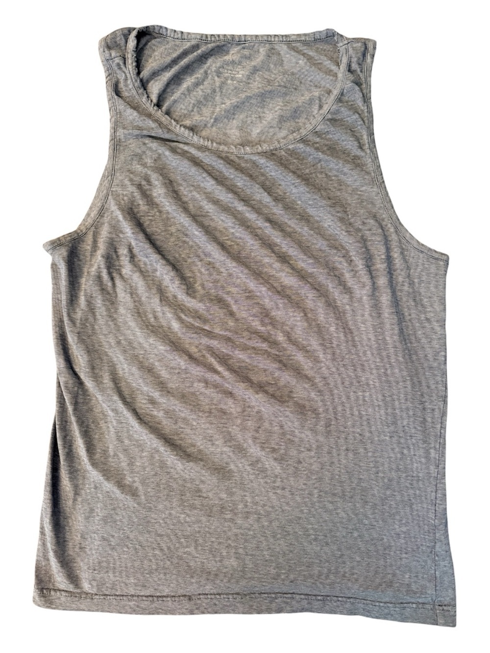 H&M Women's striped navy white Tank Top summer beach collegiate cotton blend